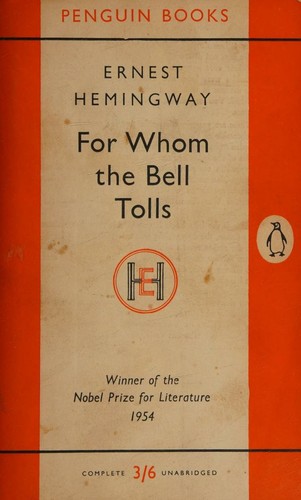 Ernest Hemingway: For Whom the Bell Tolls (1961, PENGUIN)