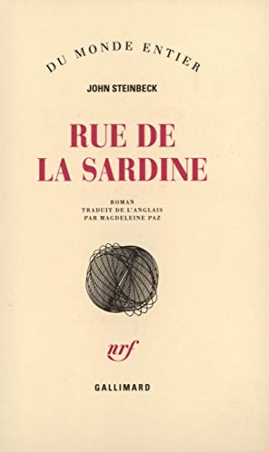 John Steinbeck: Rue de la sardine (Paperback, 1948, Gallimard)