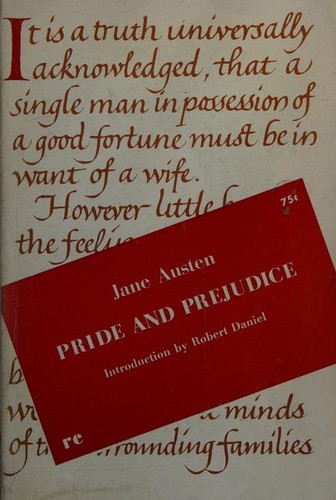 Jane Austen, Houghton Mifflin Harcourt Publishing Company Staff: Pride and Prejudice (Paperback, 1963, Holt, Rinehart and Winston)